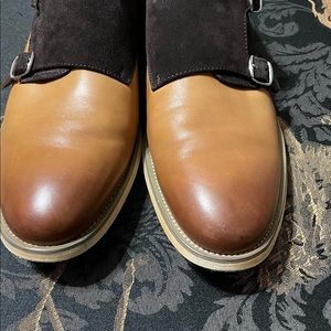 La Milano Patina Collection Leather Mens Shoes